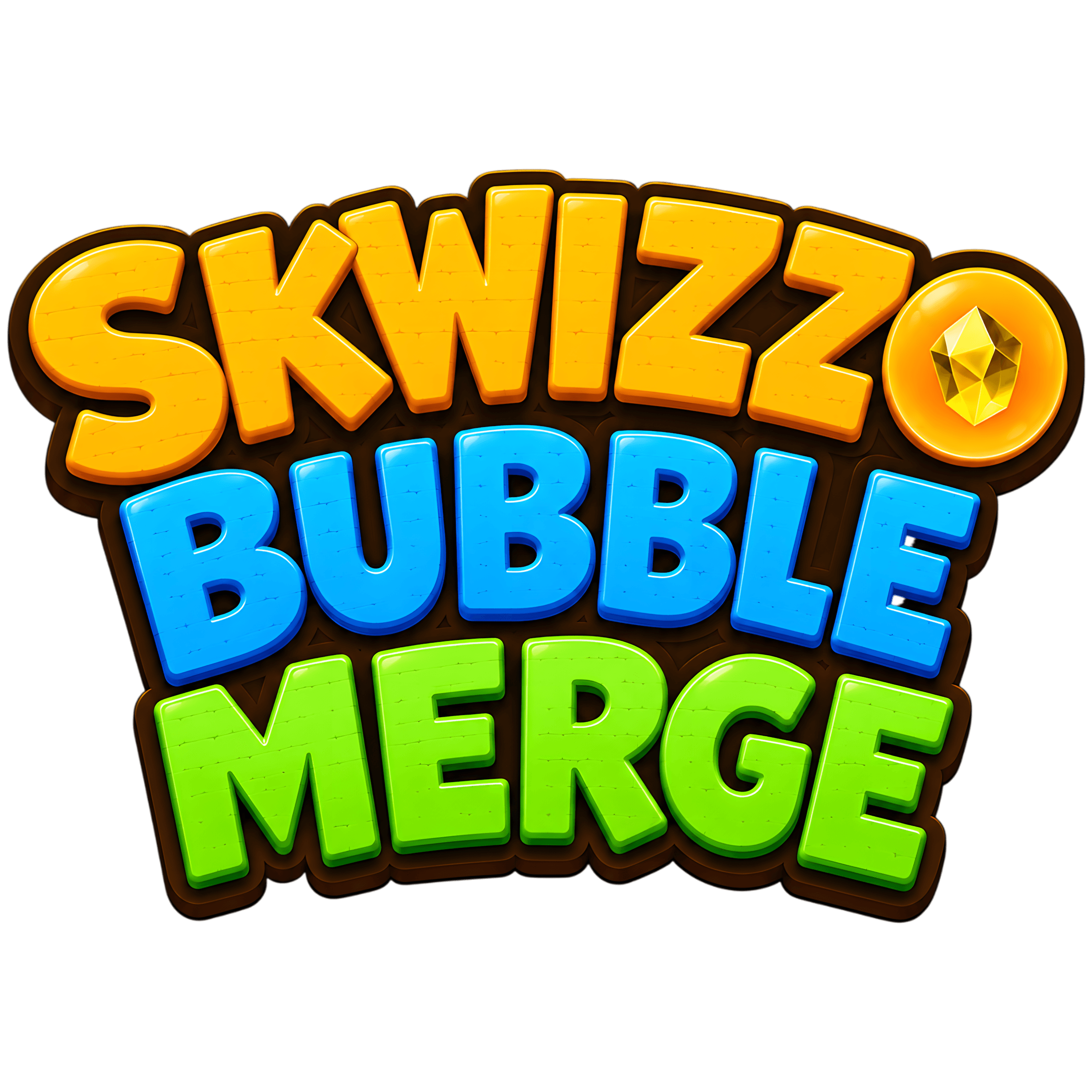 Logo Skwizzo Bubble Merge