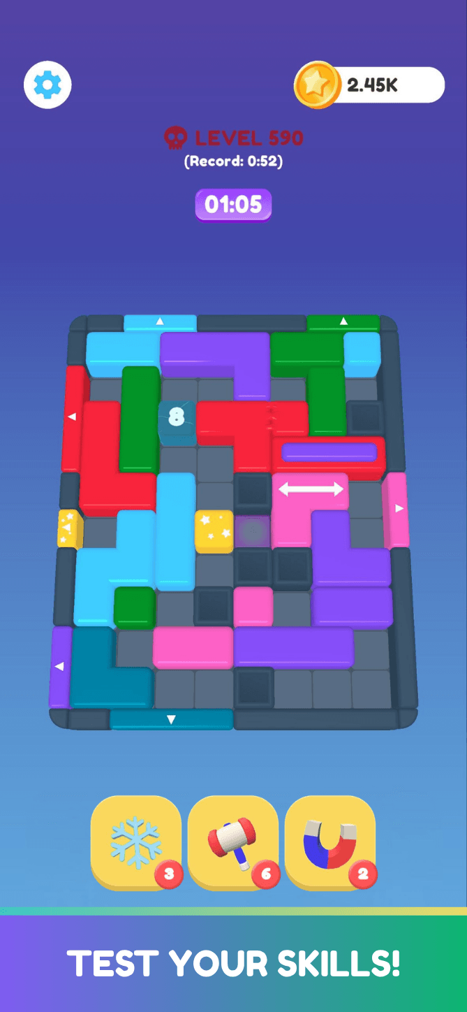 Skwizzo® Block Jam — L'ordine delle mosse è tutto il gioco