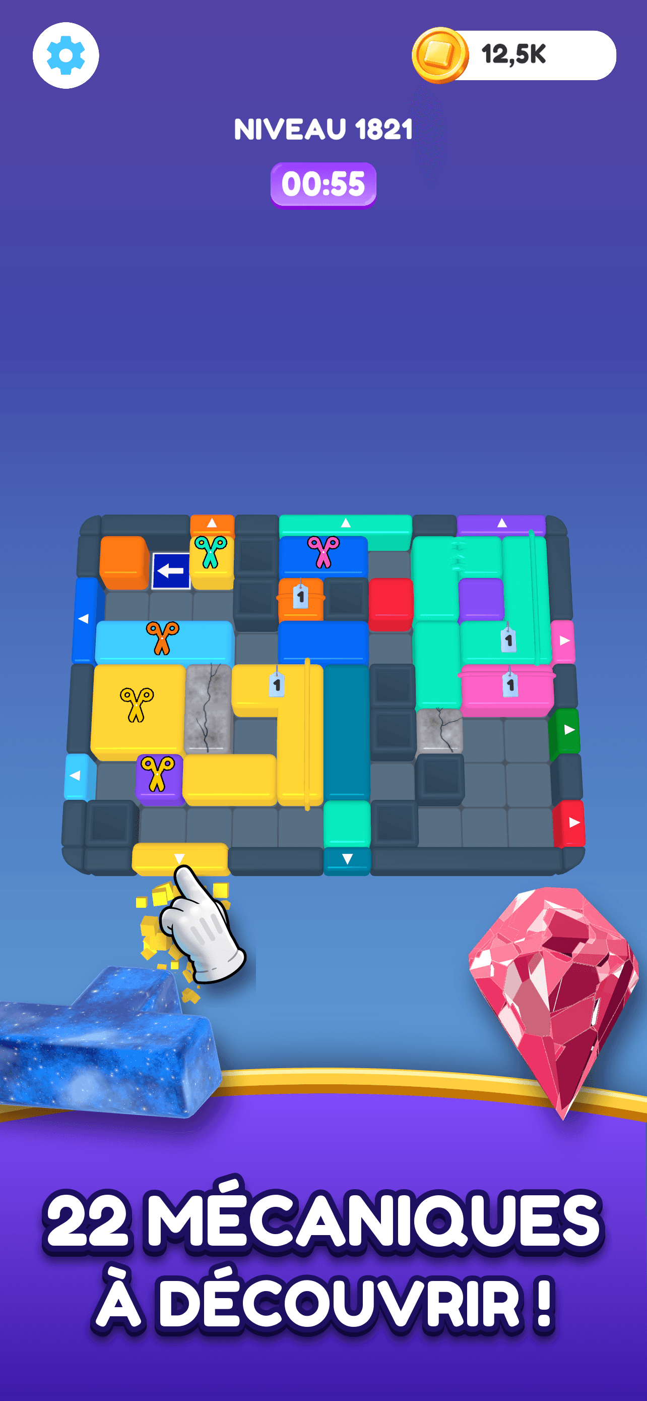 Skwizzo® Block Jam — 22 mécaniques, introduites une à une