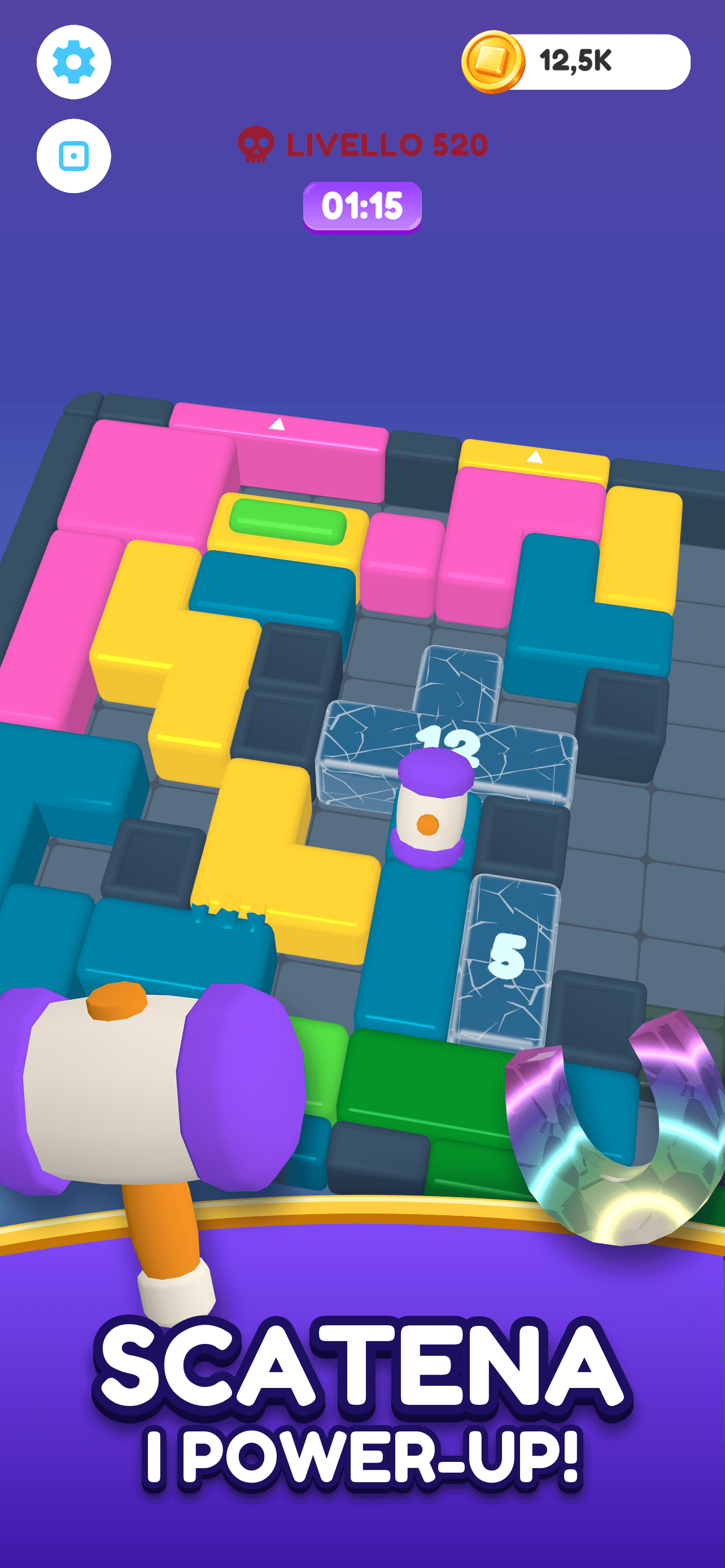 Skwizzo® Block Jam — Quattro power-up